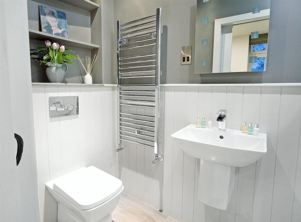 Luxury en-suite shower room at Head Lad Cottage, 