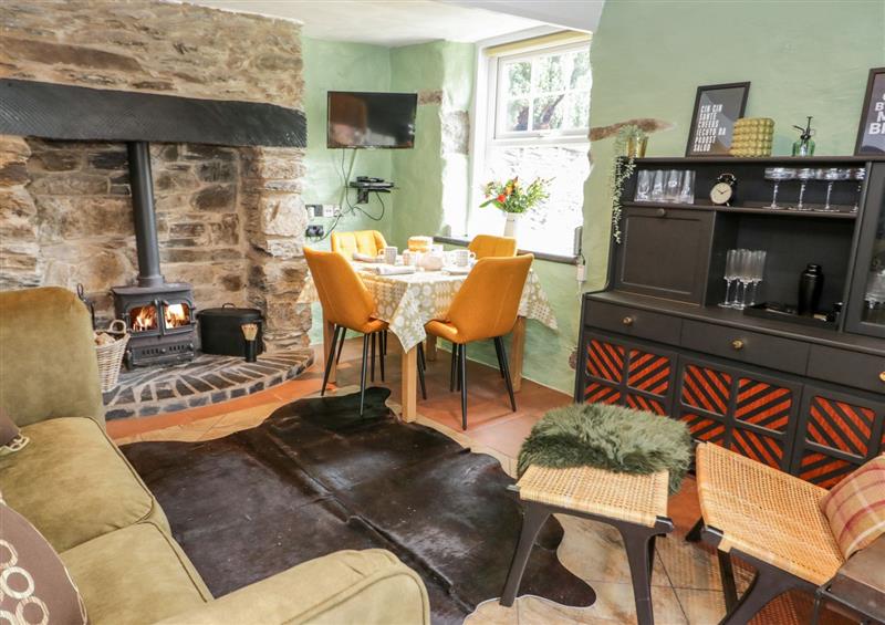 The living room at Bron Celyn Bach, Betws-Y-Coed