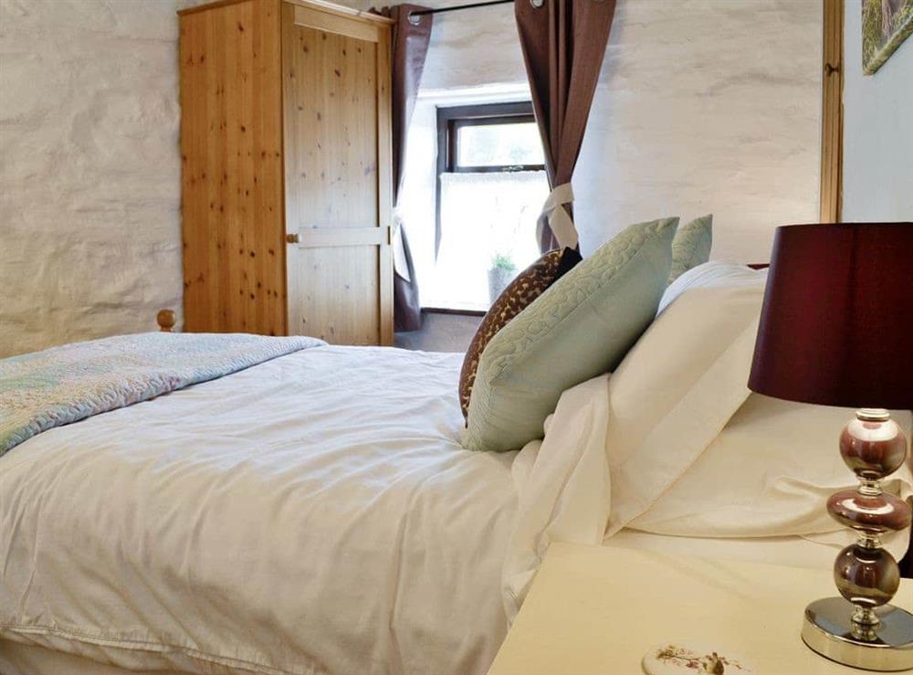 Comfortable double bedroom at Bron Elan in Dolwyddelan, near Betws-y-Coed, Gwynedd