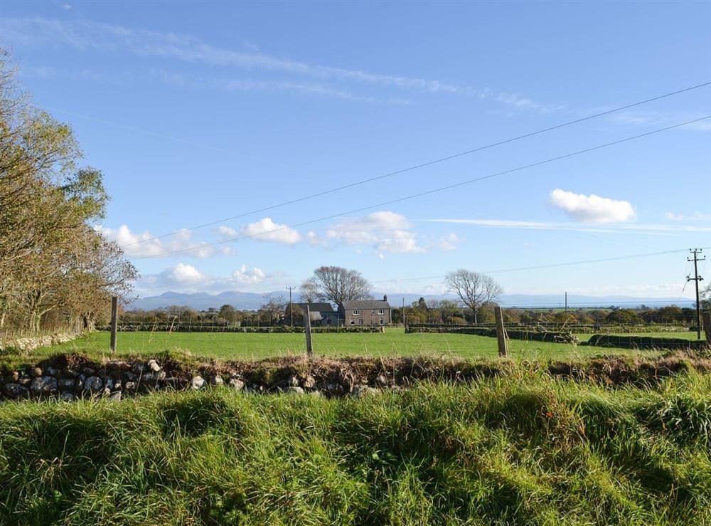 View at Bron Gybi in Llangybi, near Pwllheli, Gwynedd