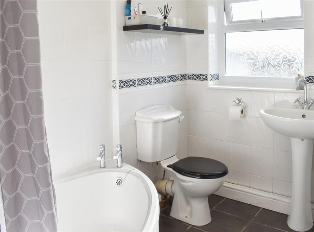 Bathroom at Bron Haul in Brynteg, Nr Benllech, Gwynedd