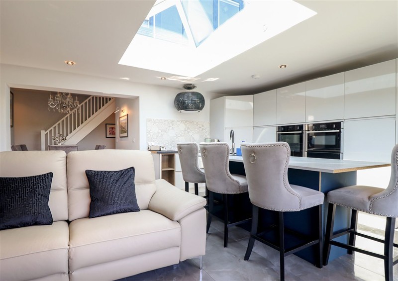 Relax in the living area at Bronallt, Cemaes Bay
