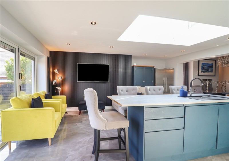 The kitchen at Bronallt, Cemaes Bay