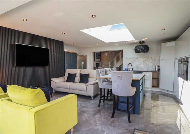 The living area at Bronallt, Cemaes Bay