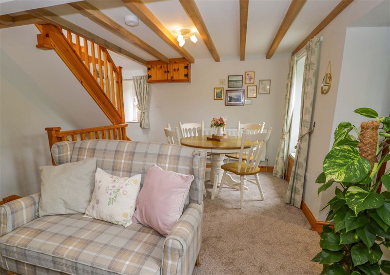 The living area at Brondderwen, Blaenau Ffestiniog