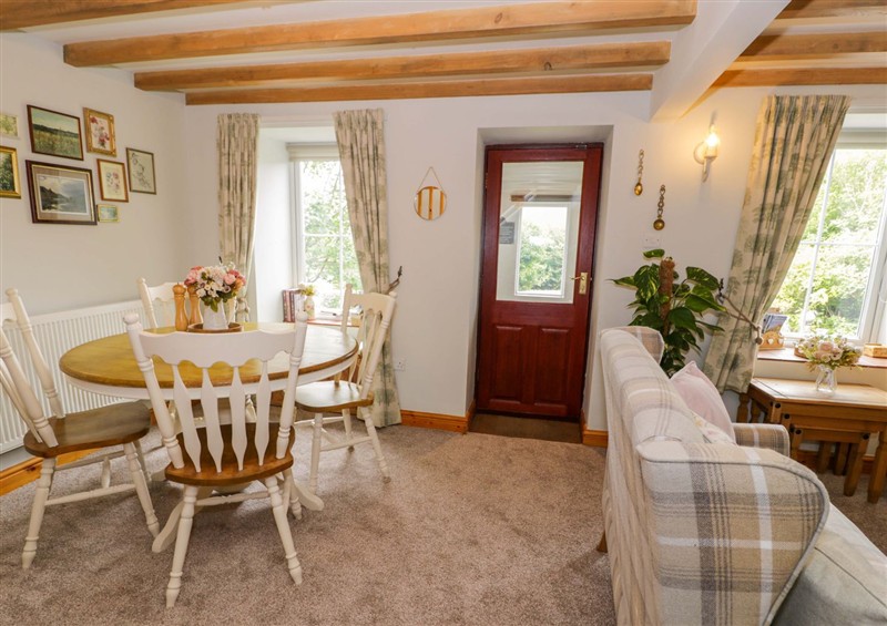 This is the living room at Brondderwen, Blaenau Ffestiniog