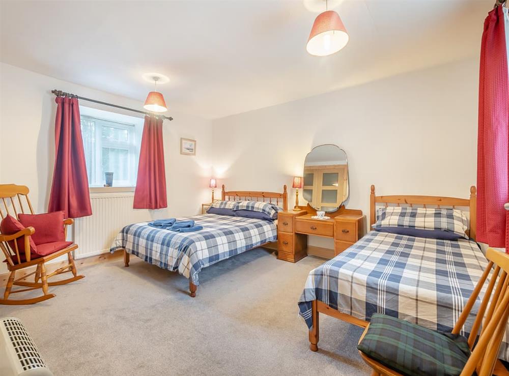 Bedroom at Brondeg Lodge in Callington, Argyll