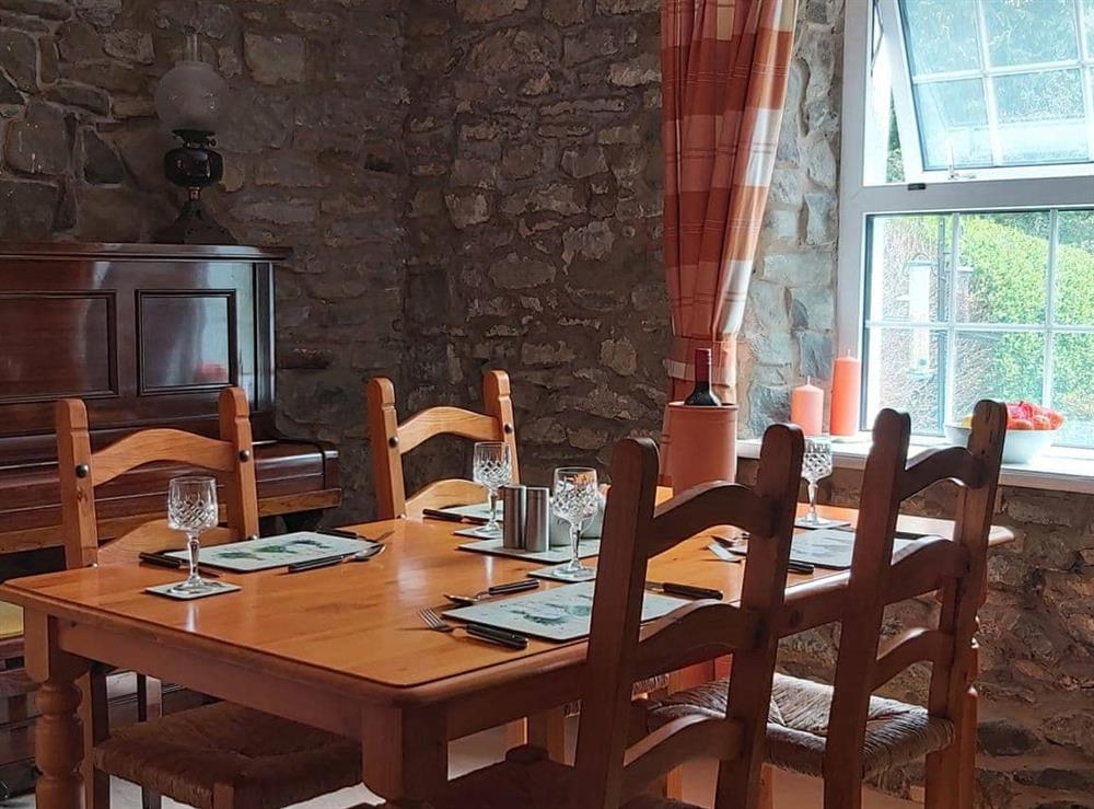 Dining Area at Bronhaul in Dolfach, near Llanbrynmair, Powys