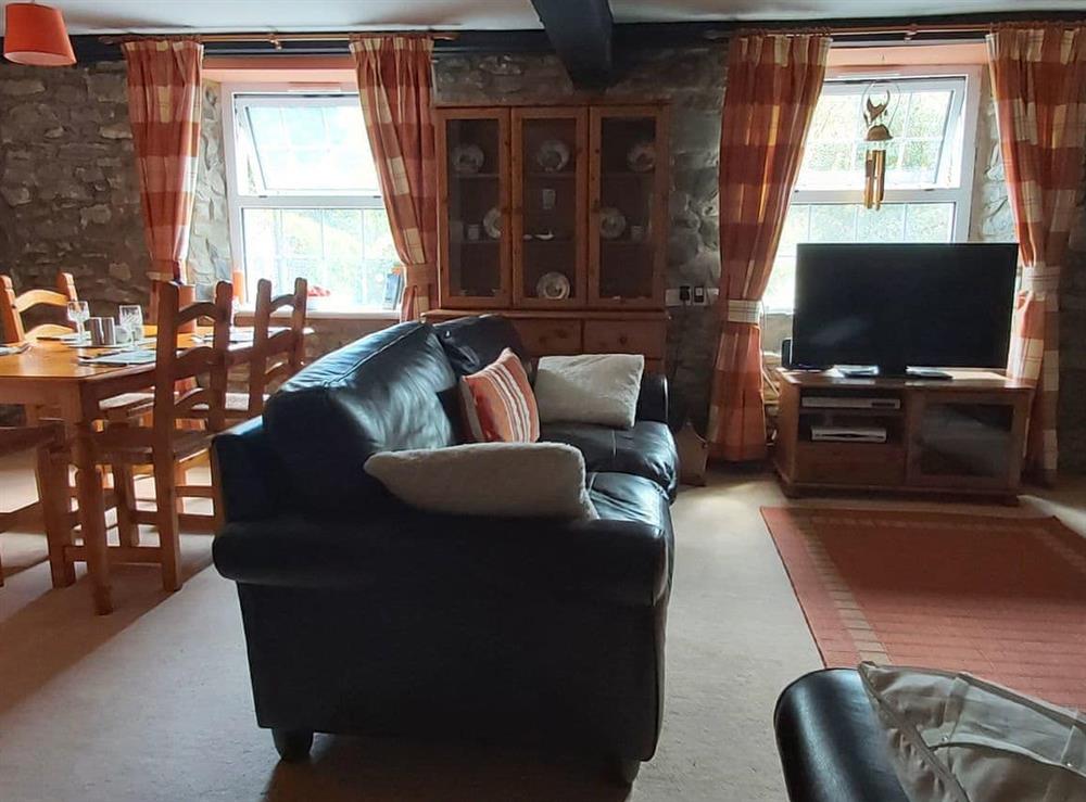 Living room/dining room (photo 3) at Bronhaul in Dolfach, near Llanbrynmair, Powys