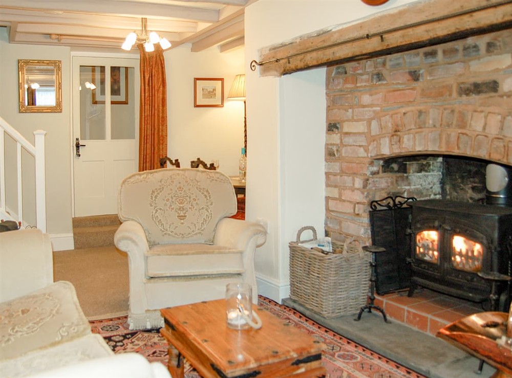 Living room at Bronhaul Village Retreat in Pennal, near Aberdovey, Gwynedd