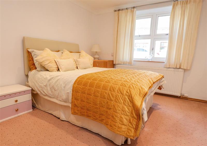 This is a bedroom at Bronte Cottage, Oakworth