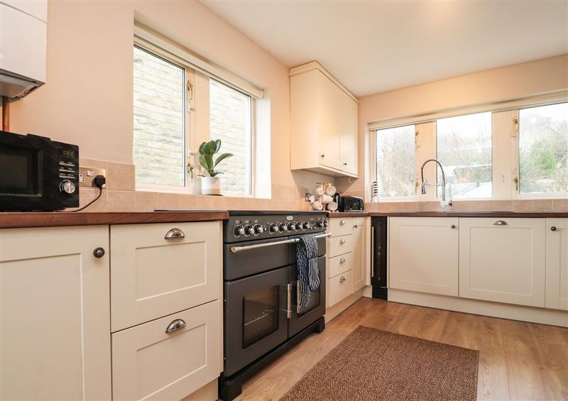 This is the kitchen at Bronte View Cottage, Haworth
