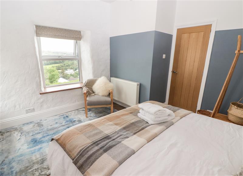 A bedroom in Bronyrhiw at Bronyrhiw, Goodwick
