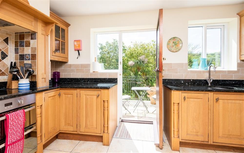 Another look at the kitchen  at Brook Cottage in Bantham