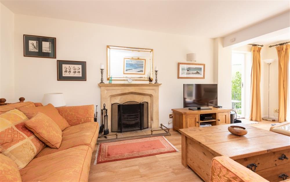 Another look at the lounge  at Brook Cottage in Bantham