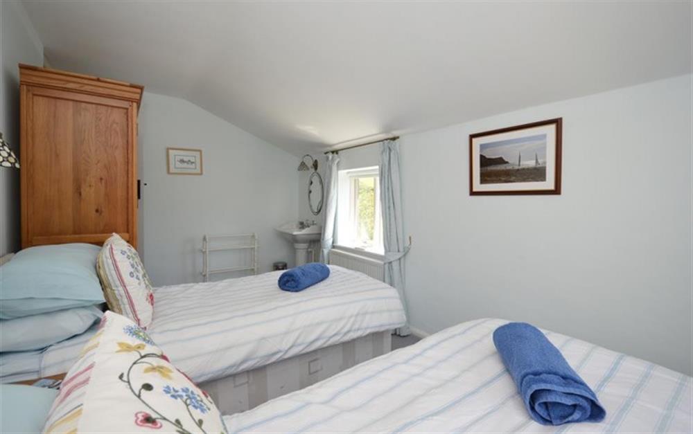 Twin room in Brook Cottage at Brook Cottage in Bantham