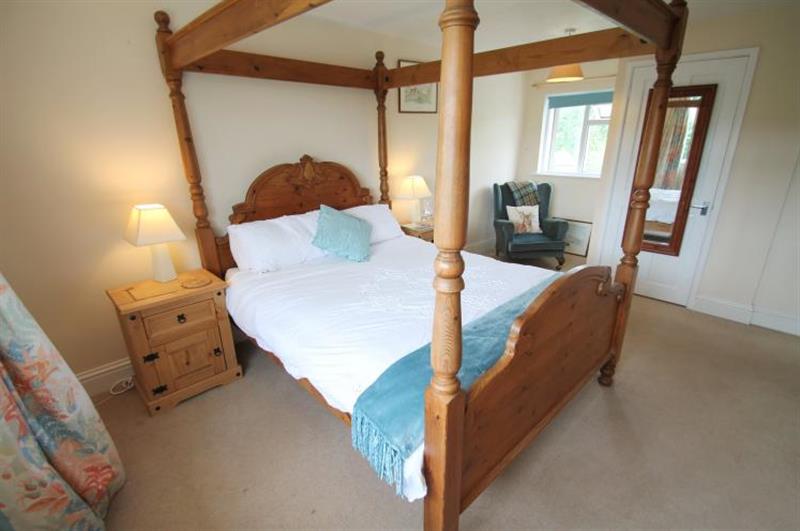 Double bedroom at Brook Cottage, Challacombe