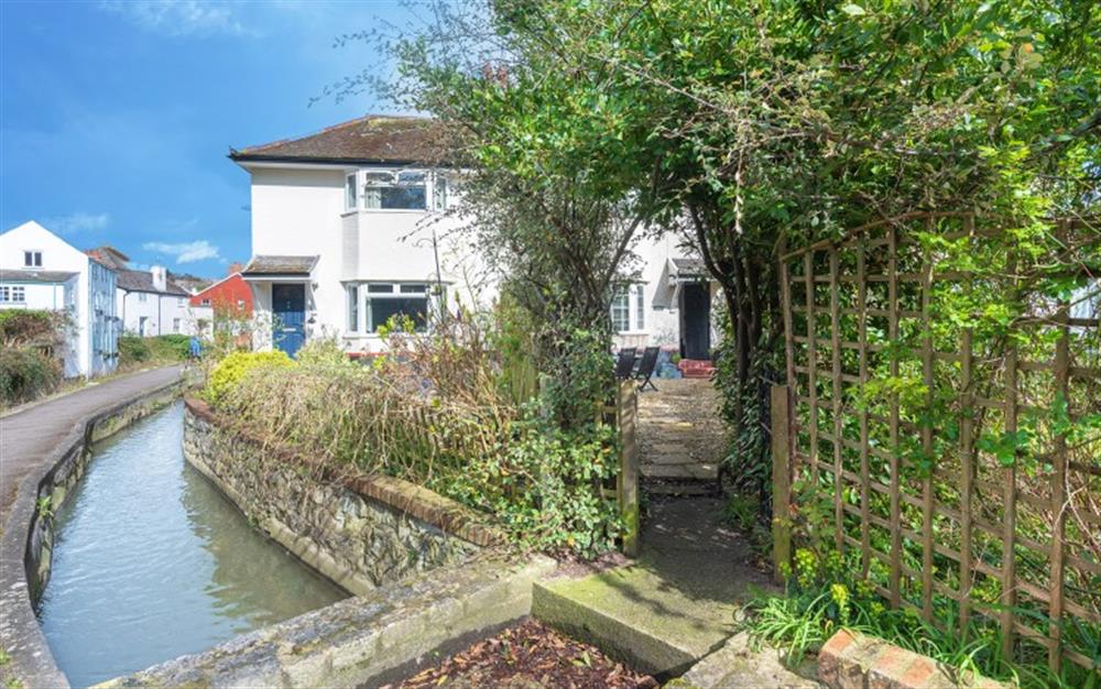 Excellent location by the river Lim at Brook Cottage in Lyme Regis