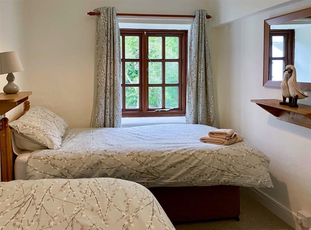 Twin bedroom at Brook House 1, 