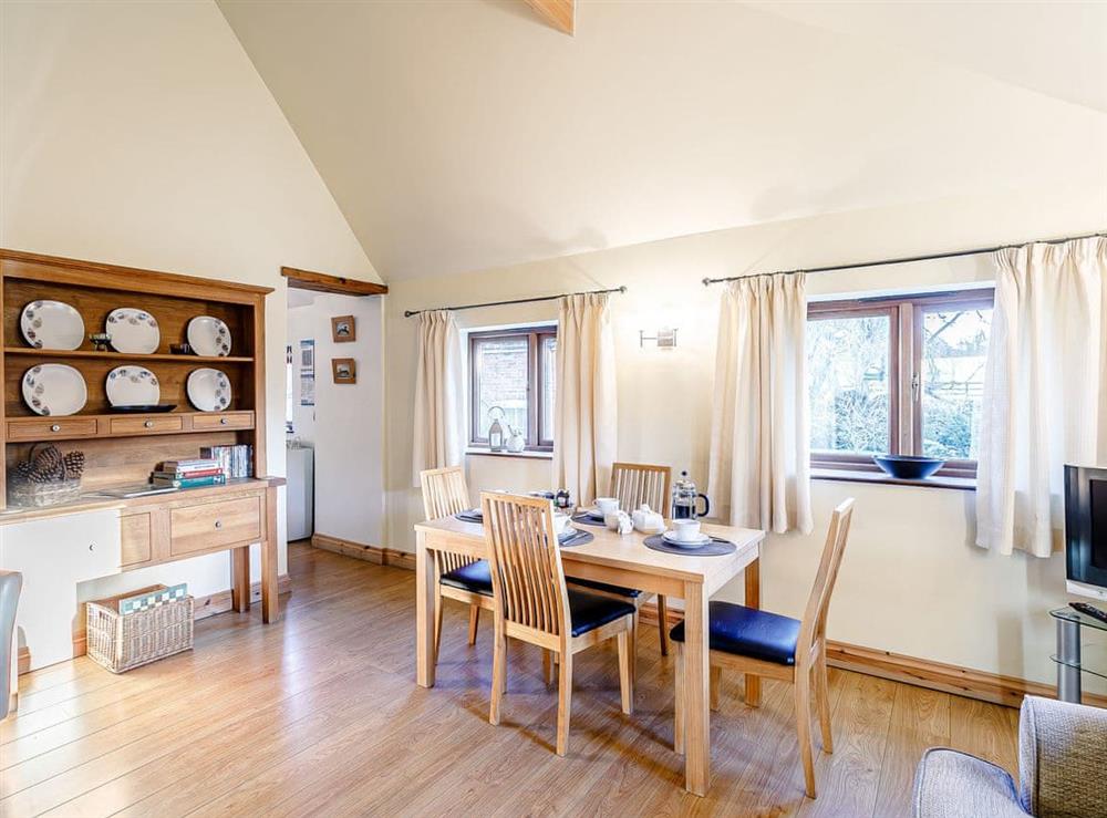 Dining Area at Brook House Farm Cottage in Scamblesby, near Louth, Lincolnshire