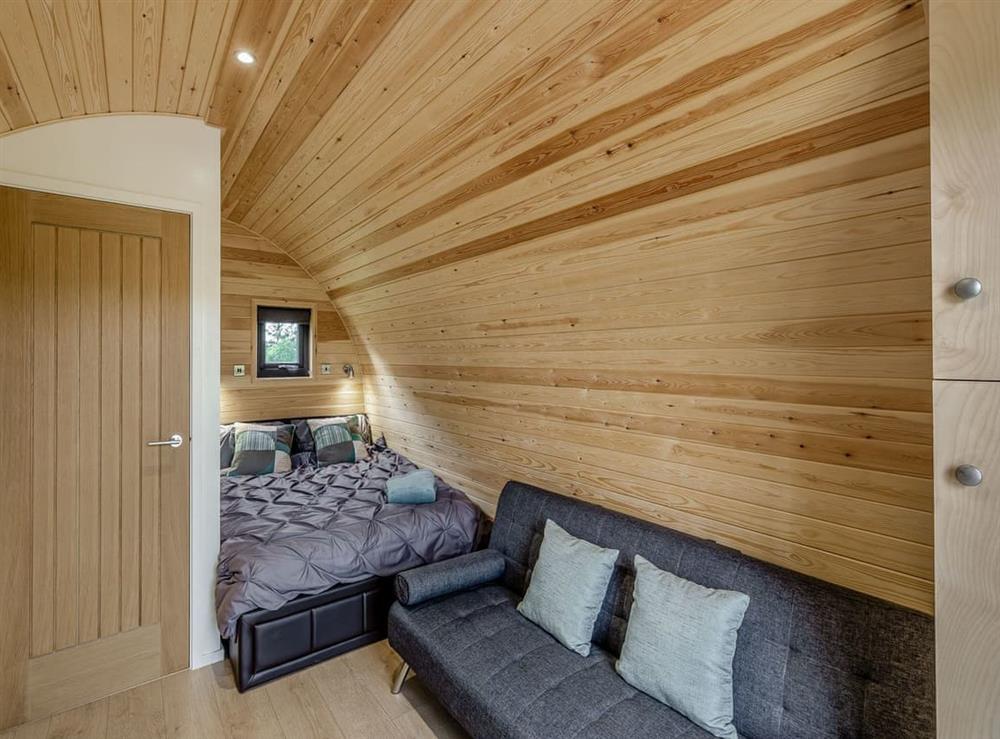 Open plan living space (photo 4) at Brook Valley Glamping-Beech in Llanfair Caereinion, Powys