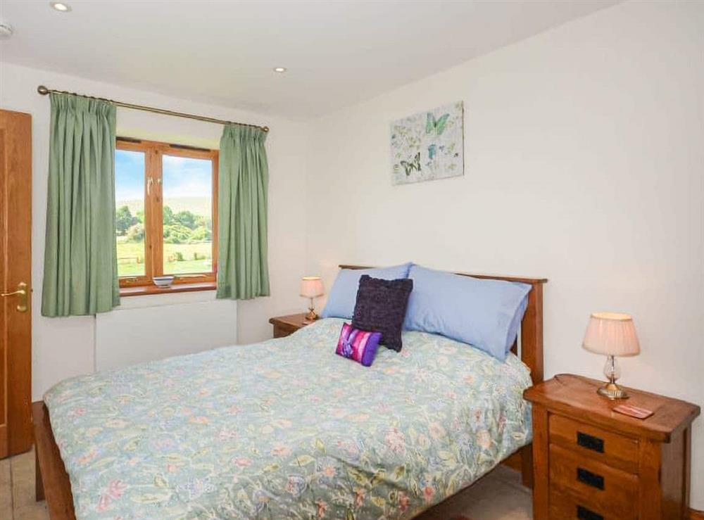 This is the bedroom at Brookes Cottage in Jevington, East Sussex