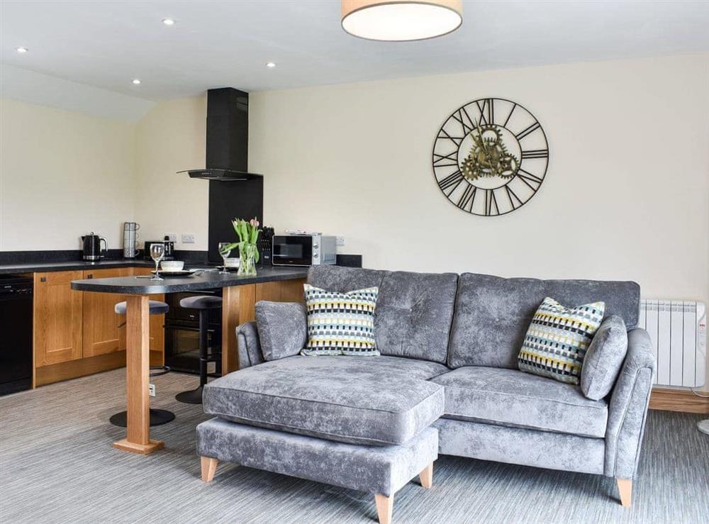 Open plan living space at Brookfields in Harmby, near Leyburn, North Yorkshire