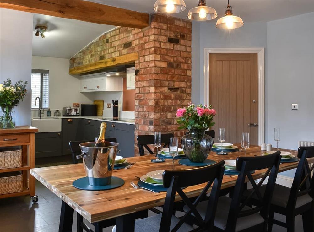Dining Area at Brookfields in Slingsby, near Malton, North Yorkshire