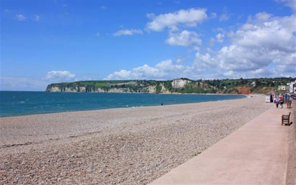 The beach at Seaton - less than a 10 minute drive at Brookhaven in Axminster