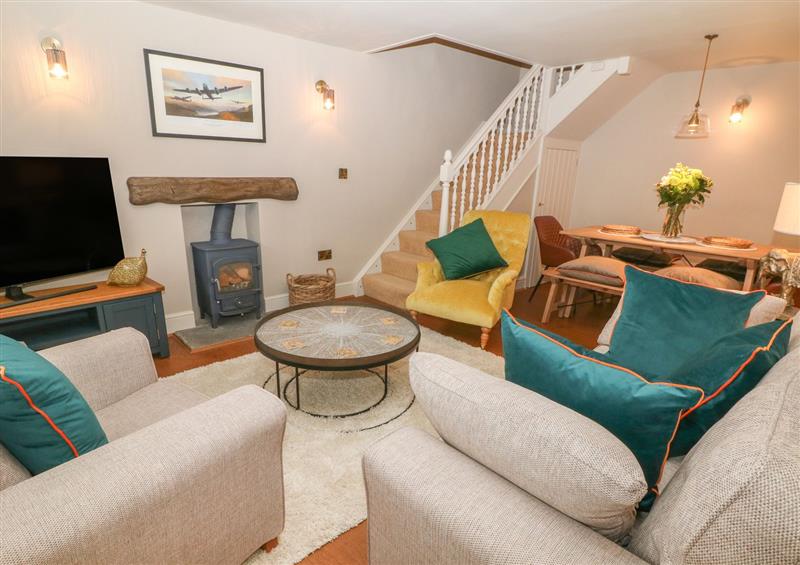 Relax in the living area at Brookhouse, Castleton