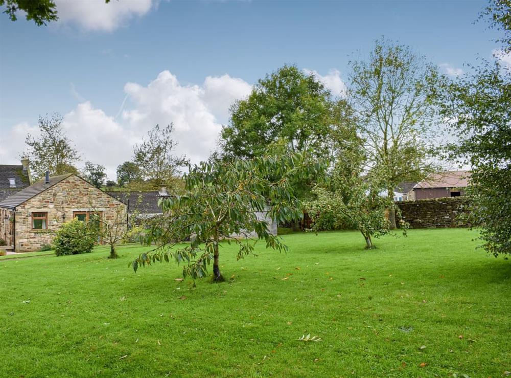 Garden at Brooklands Cottage in Bellerby, near Leyburn, North Yorkshire