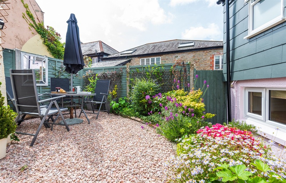 Enjoy the garden at Brookside in Chillington