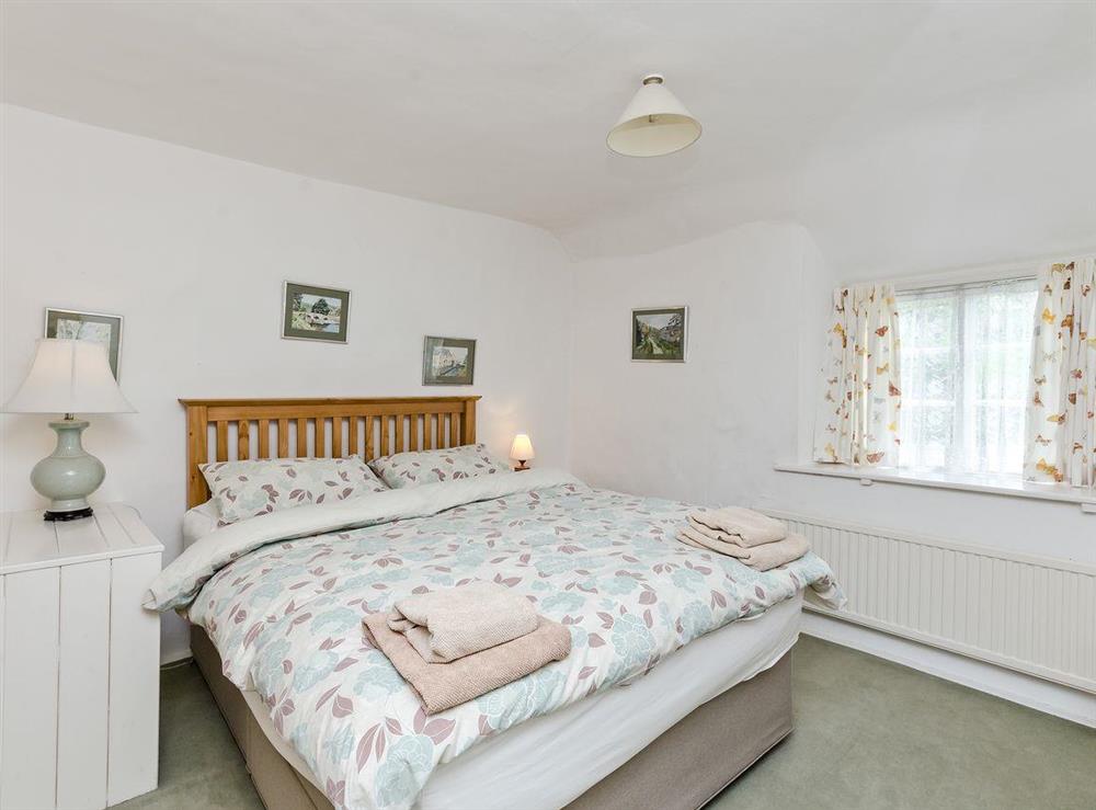Double bedroom at Brookside Cottage in Beeley, near Chatsworth, Derbyshire