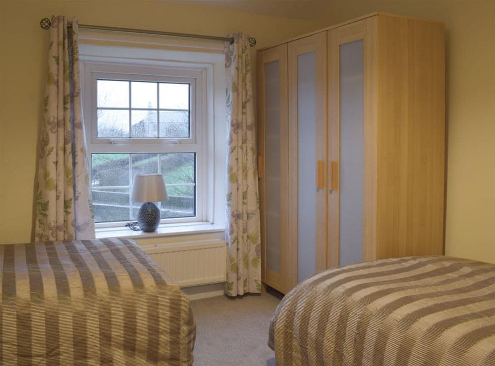Twin bedroom at Brookside Cottage in Forton, near Garstang, Lancashire