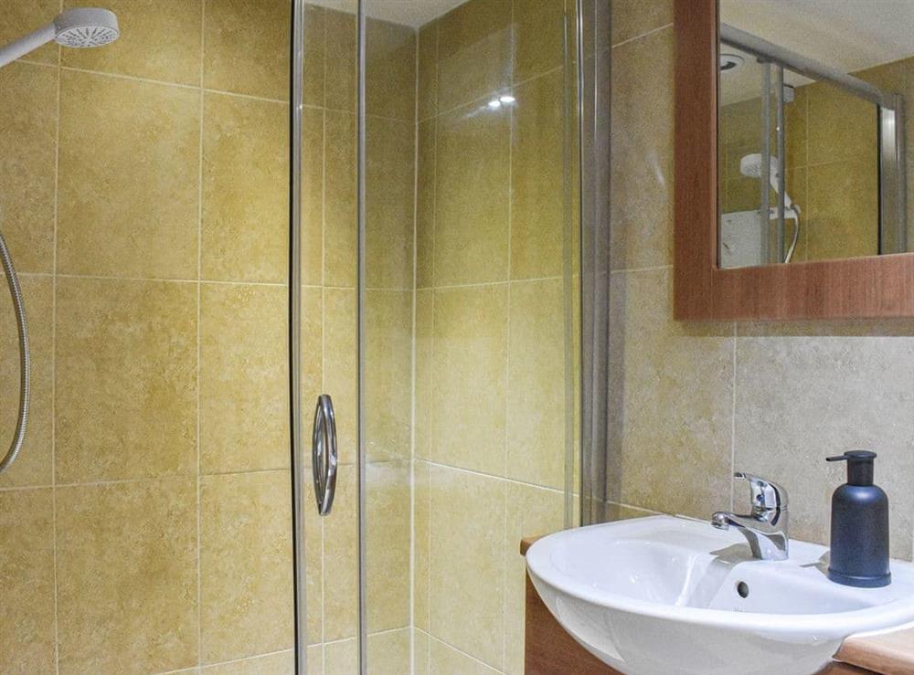 Shower room at Brookside House in Pickering, North Yorkshire