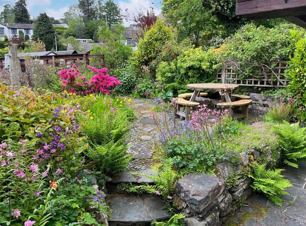 Garden at Brookside in Keswick, Cumbria