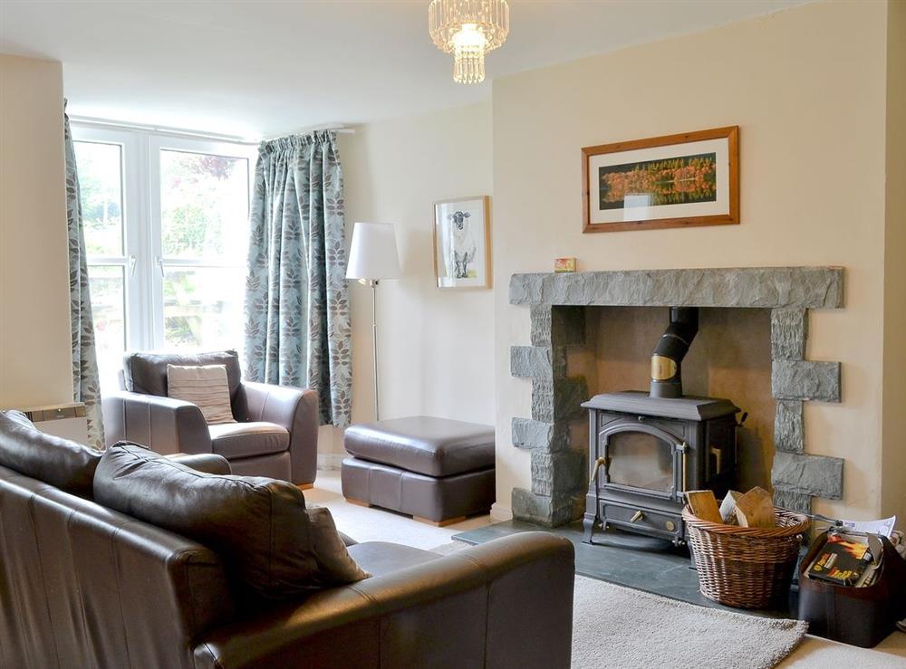 Living room at Brookside in Keswick, Cumbria