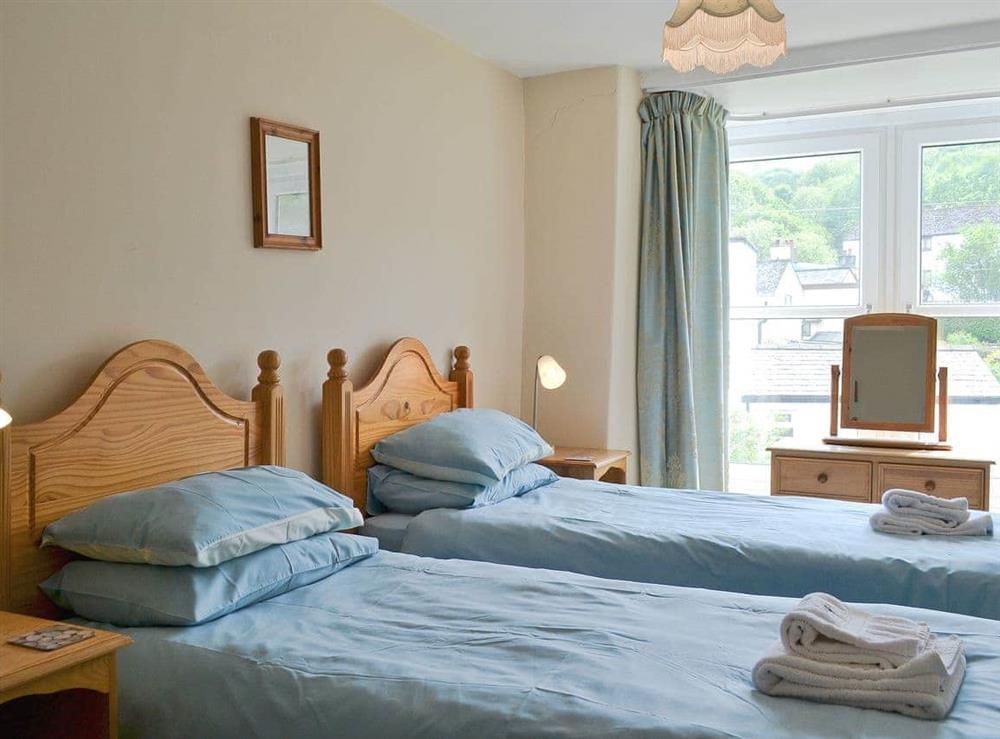 Twin bedroom at Brookside in Keswick, Cumbria