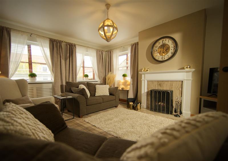 The living room at Brookwood, Thornton Dale