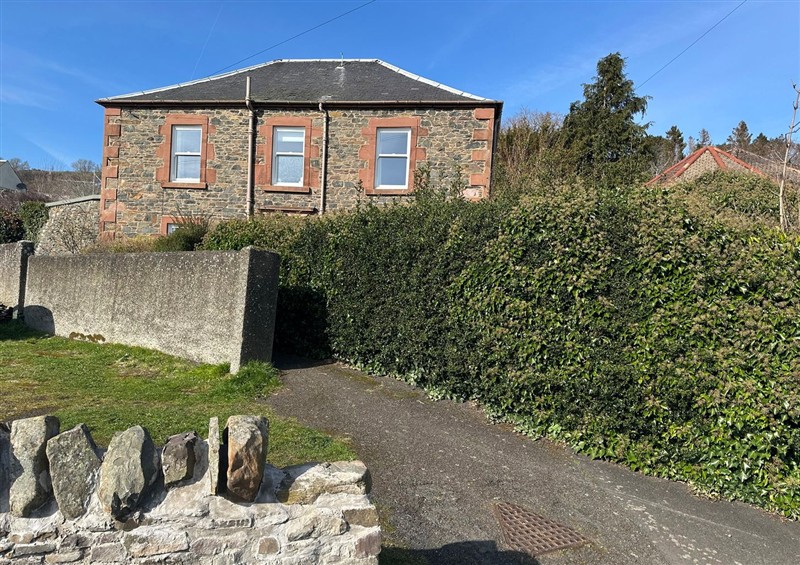 The setting at Broombank, Melrose