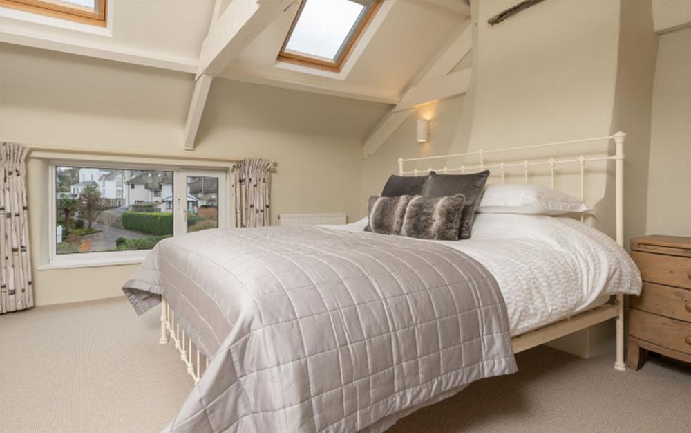 The lovely top floor master suite.