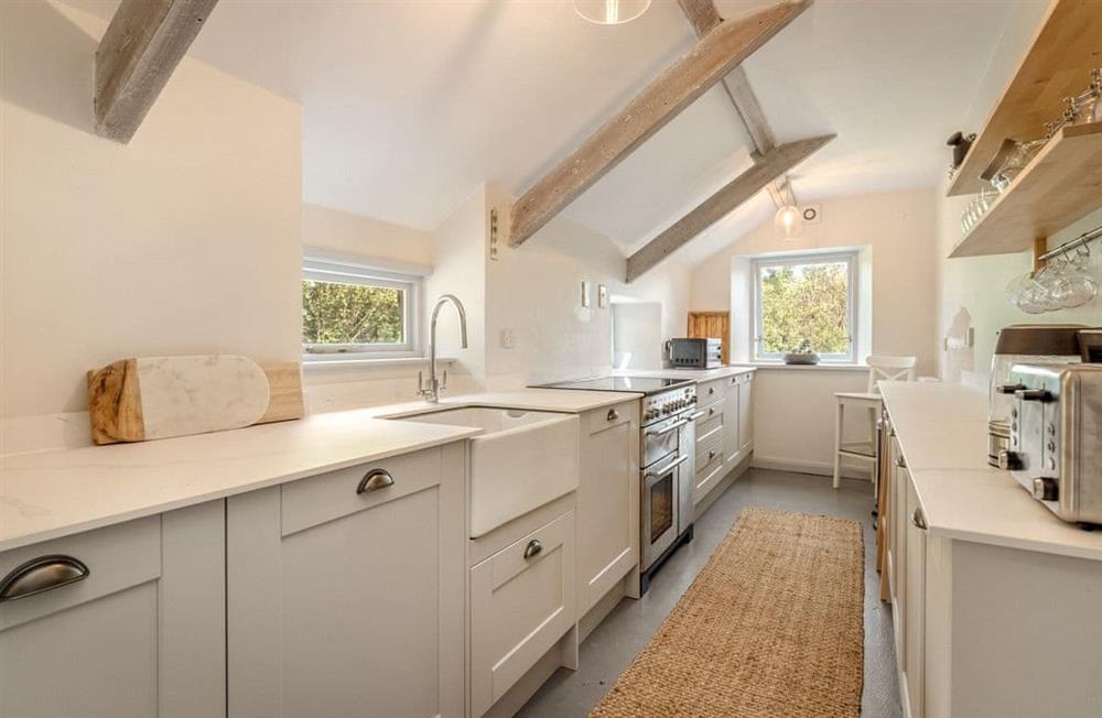 This is the kitchen at Broomhill Cottage in Llawhaden Narberth, Pembrokeshire, Dyfed