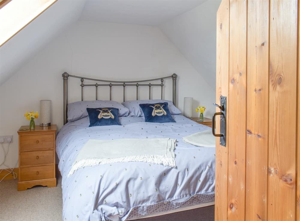 Double bedroom at Broomhills Bothy in Hawick, Roxburghshire
