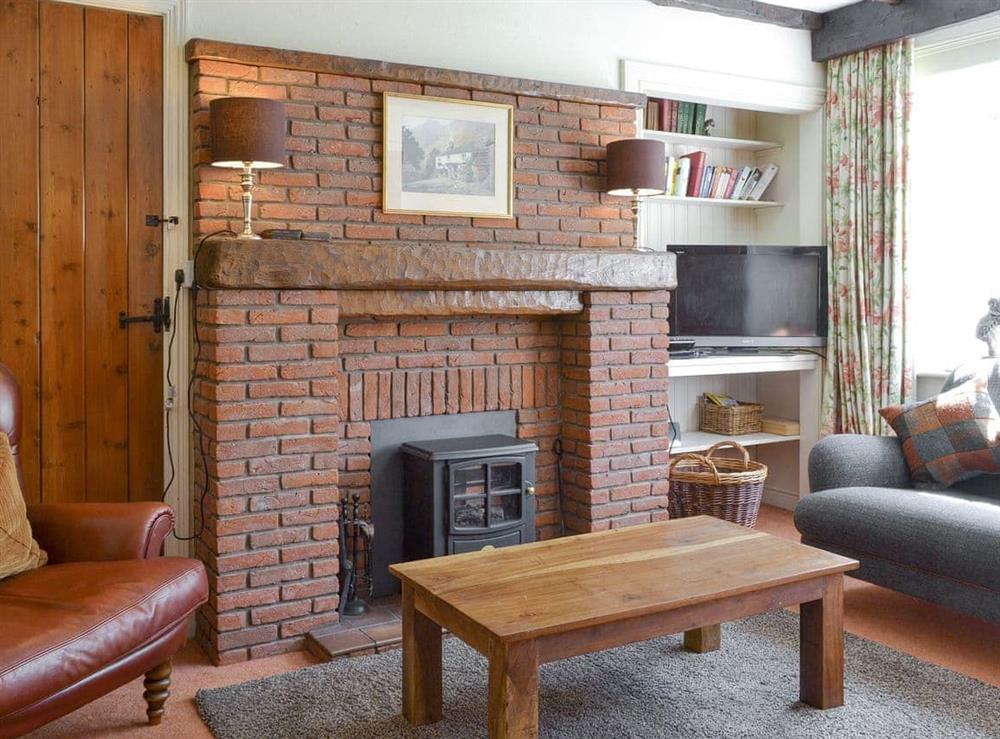 Welcoming living room at Broomriggs Cottage in Nr Sawrey, Hawkshead, Cumbria., Great Britain