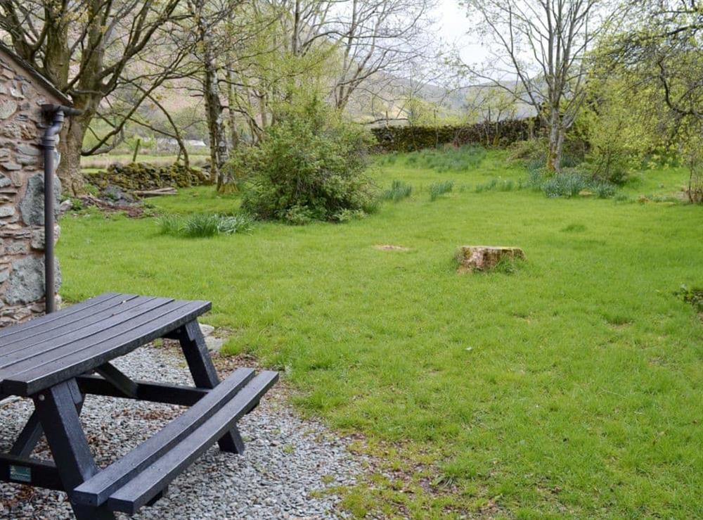 Garden at Brothersfield Cottage in Hartsop, near Patterdale, Cumbria