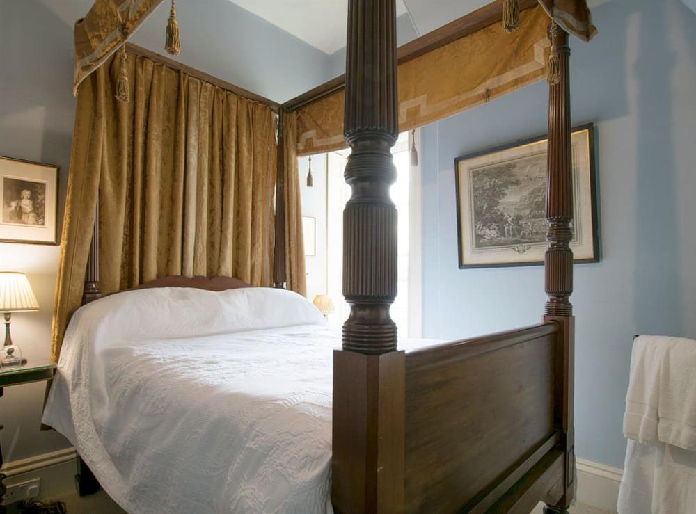 Bow dressing four poster double bedroom – first floor at Broughton Hall in Broughton, near Skipton, North Yorkshire