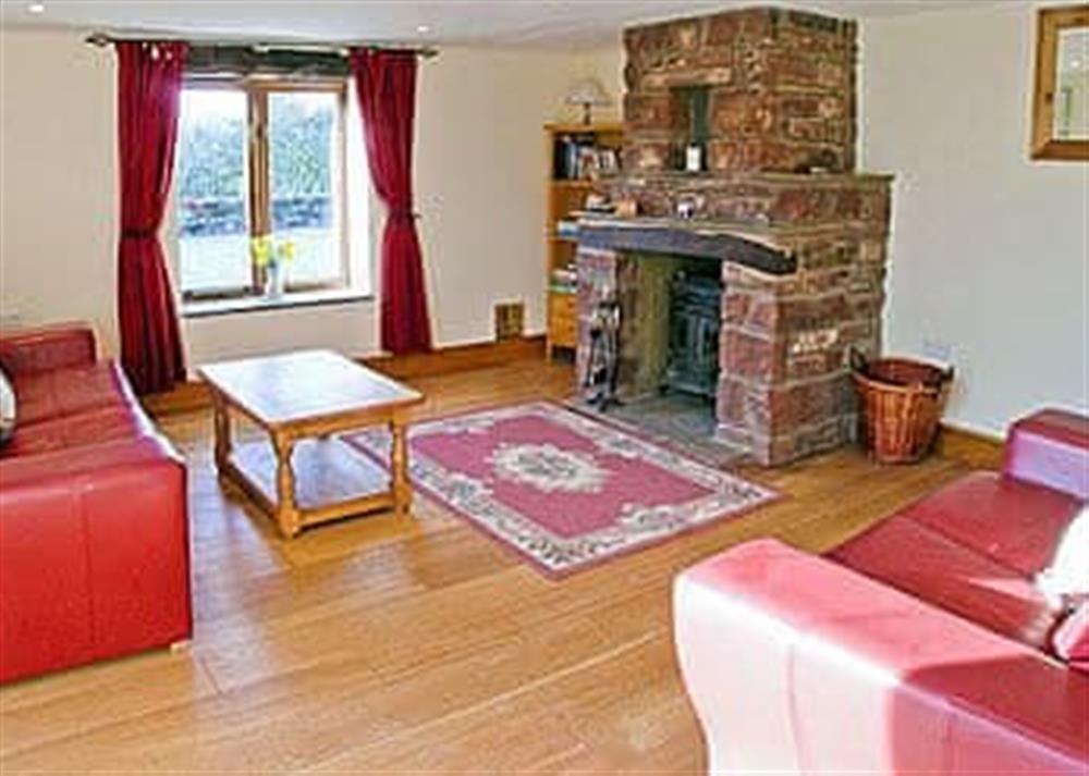 Living room at Billy Croft Cottage, 