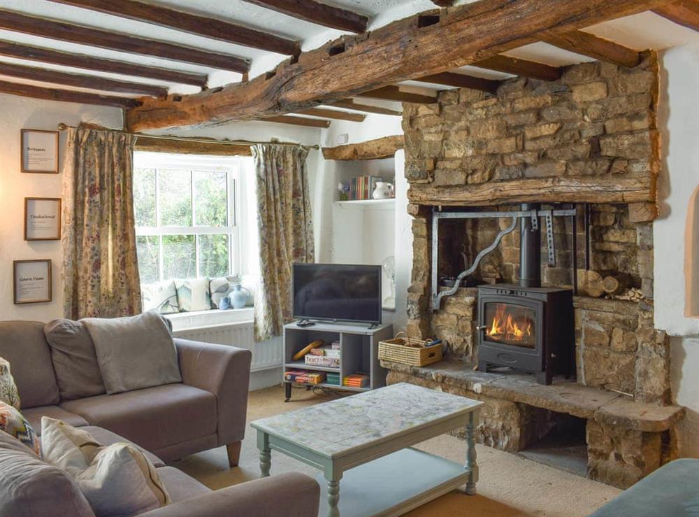 Living area at Brow House in Brigsteer, near Kendal, Cumbria