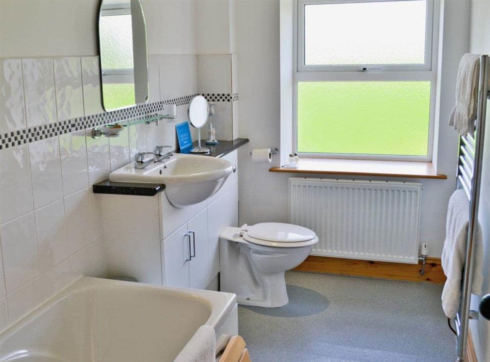 Bathroom at Brown Dyke Stables in Scaleby, near Brampton, Cumbria