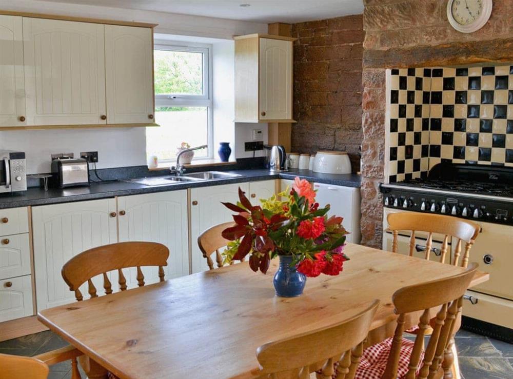 Kitchen/diner at Brown Dyke Stables in Scaleby, near Brampton, Cumbria